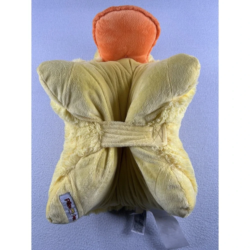 Rare Original 2010 Pillow Pet Duck Yellow Soft Plush Stuffed Animal Y2K NICE! - Picture 3 of 8